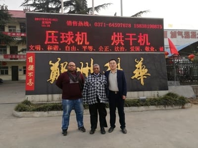 Égypte: séchoir rotatif à tambour