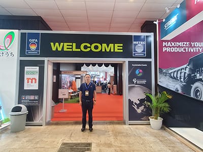 Exposition à Mumbai, Inde