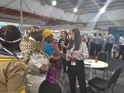 Exposition à Johannesburg, Afrique du Sud