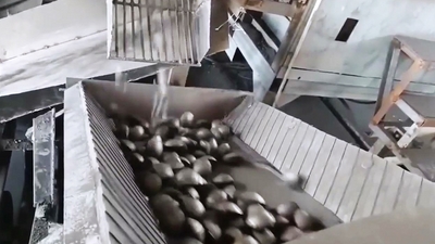 Presse à briquettes en ferrosilicium