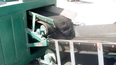 Ligne de production de briquettes à base de calamine