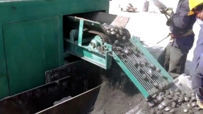 Presse à briquettes en poudre de minerais