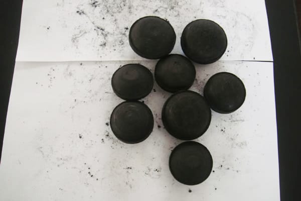 Presse à briquettes en tourbe 