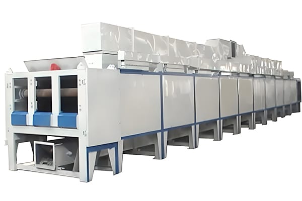 Sécheur horizontal sur tapis