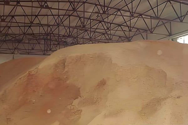 Sécheur à tambour pour copeaux de bois