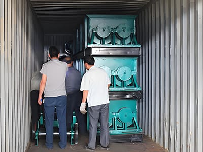 Ligne de production de briquettes - Inde